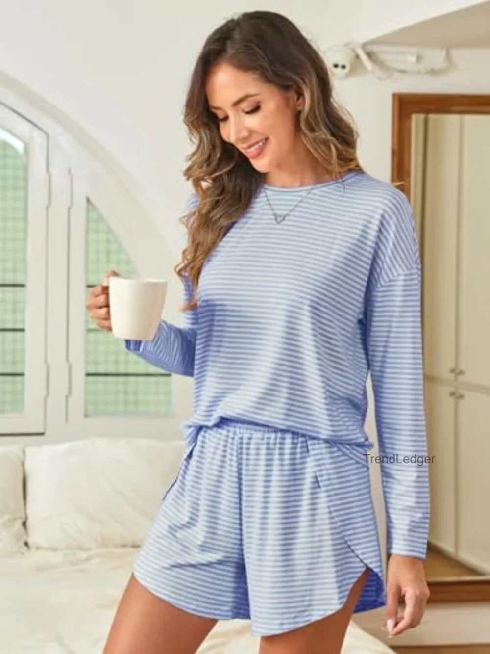 Matching Lounge Set - Short PJs - Loose Fit - 2 Piece